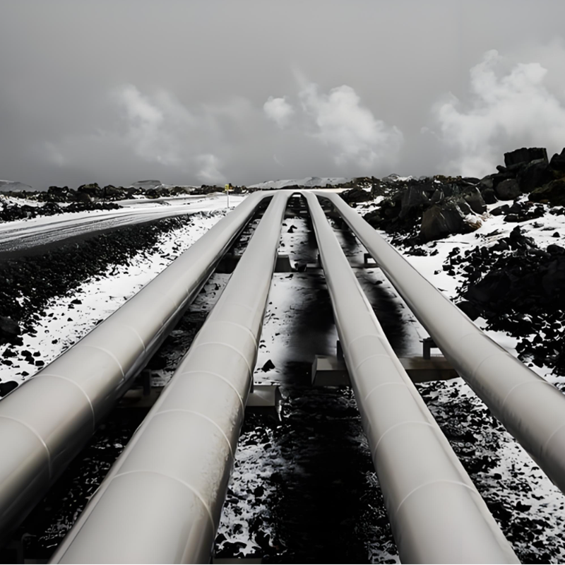 Carbon Steel Petroleum Pipeline Strukturelle komponenter
